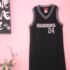 Raiders women’s jersey dress